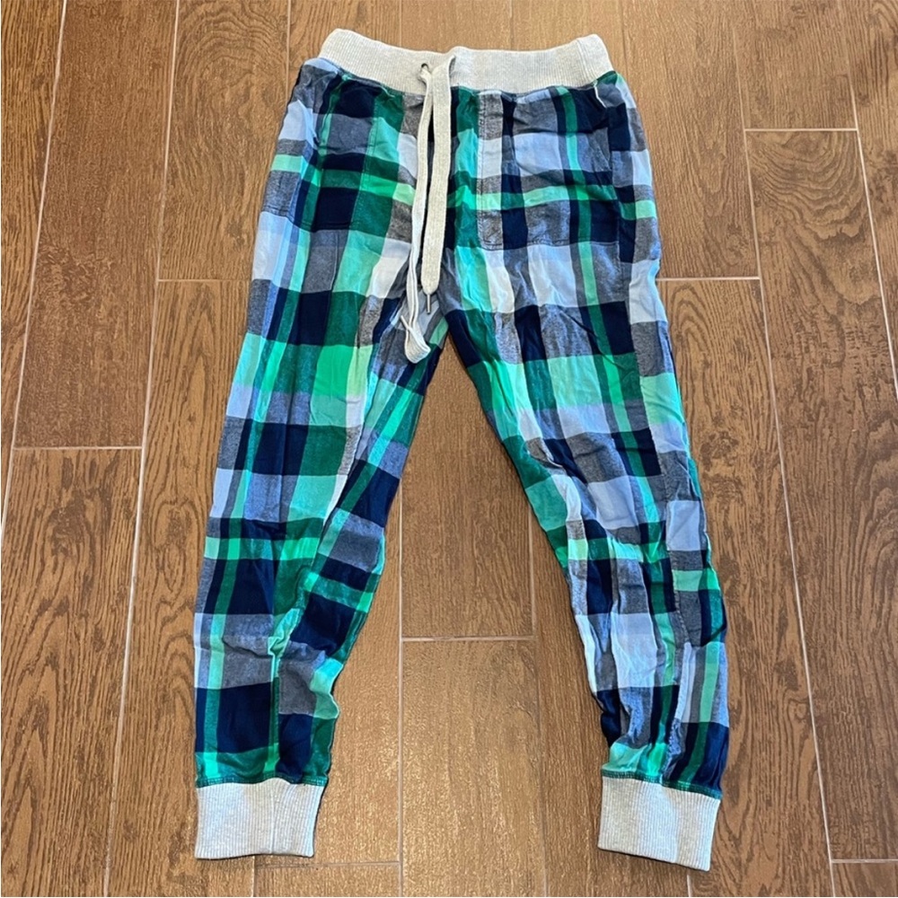 Aerie Plaid Lounge jogger Pants with Drawstring XS